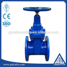 resilient soft seal water pipe gate valve